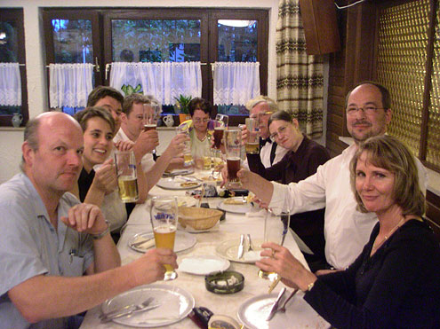 Musizieren macht durstig...