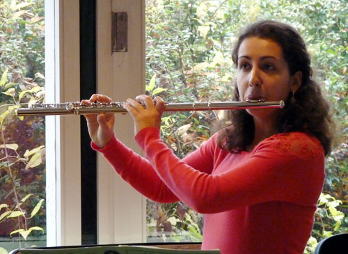 Probenarbeit mit unserer Solistin Dora Varga in Bad Wimpfen