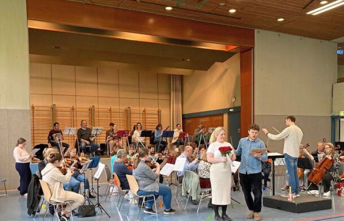 Sinfonieorchester, Fledermaus, Orchesterprobe